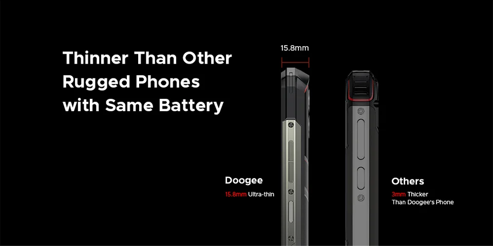 Global Version DOOGEE Blade20 Play 5G Rugged Phone 6.6” HD+ 90Hz 8GB 256GB 10300mAh Battery 50MP Camera Android 15 Mobile phone