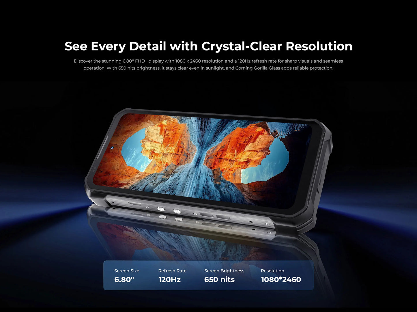 【World premiere】Oukitel WP100 Rugged Phone 33000mAh Built-in Laser Rangefinder 200MP Camera smart phone CellPhone