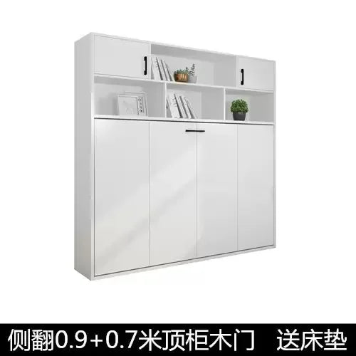 Multipurpose Custom Space Saving Furniture Hidden Wall Bed Revolving Vertical Ottoman Horizontal Folding Custom Murphy Bed