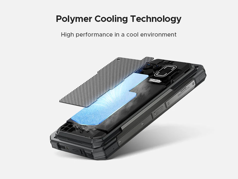 Global Version DOOGEE Fire 6 Max 5G Rugged Phone Thermal imaging 6.72" FHD+ 120Hz IPS Flashlight Dimensity 7050 20800mAh Battery