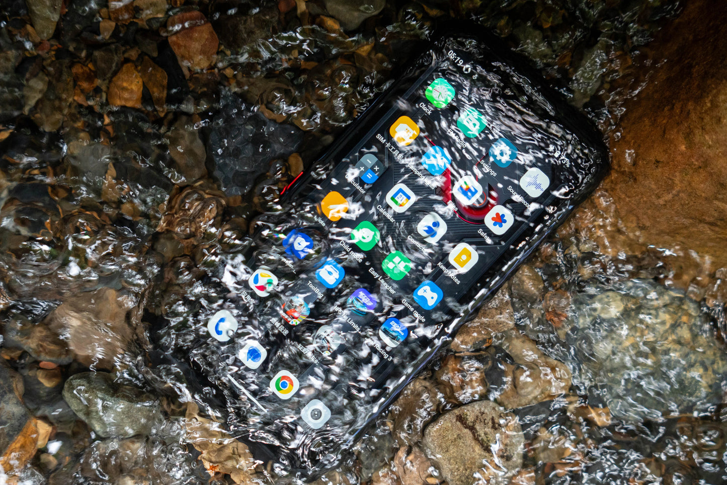 HOTWAV Hyper 7S Rugged Phone Android 15 10800mAh 20W Mobile Phone 5G Global Version 4GB 256GB Smartphone 6.6'' 120Hz Cellphone