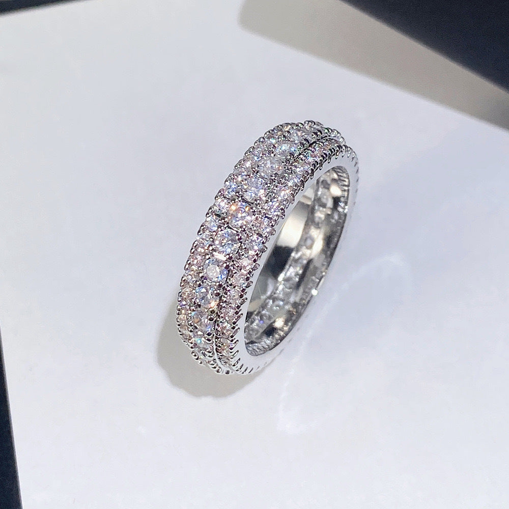 Proposal Engagement Luxury Gang Drill Personalized Ring