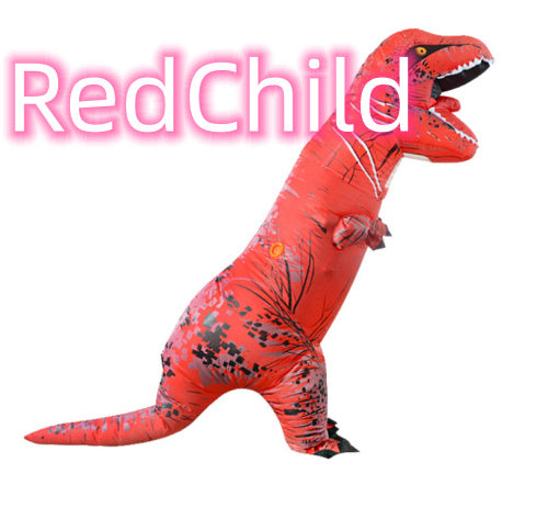 Cartoon Doll Costume Jurassic Tyrannosaurus Dinosaur Cosplay Inflatable