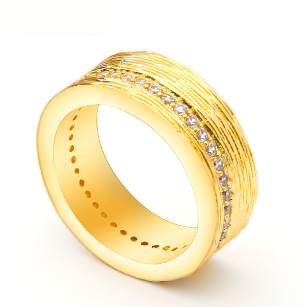 Fashion Personality Life Love Zircon Ring
