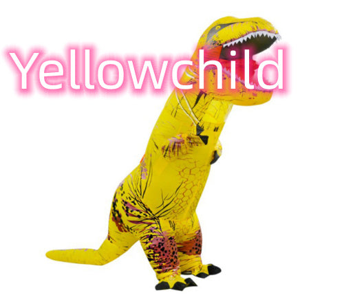 Cartoon Doll Costume Jurassic Tyrannosaurus Dinosaur Cosplay Inflatable