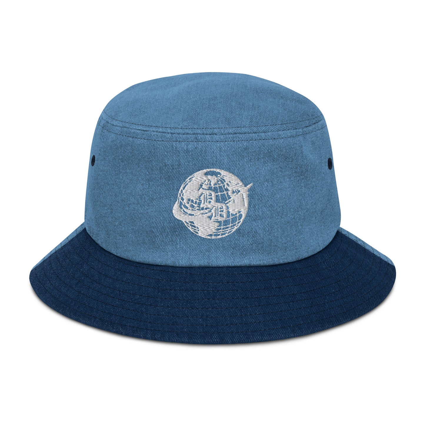 Denim bucket hat