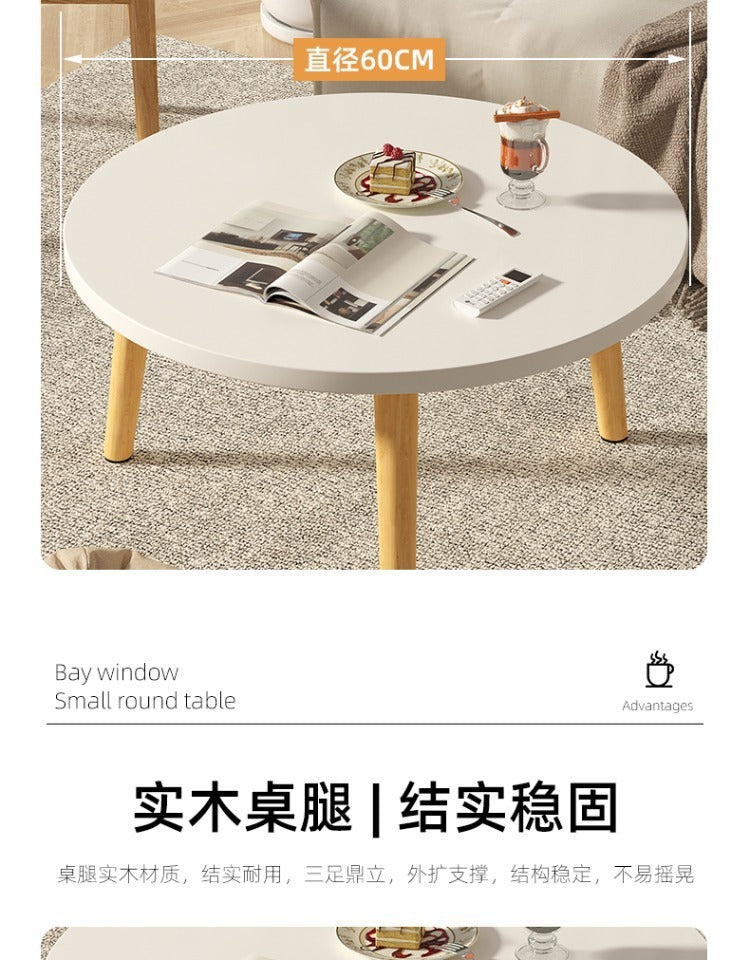 Simple Mini Table Coffee Table Round Table Windowsill Sitting Online Tatami Short Table Living Home Furniture Simple Low Table