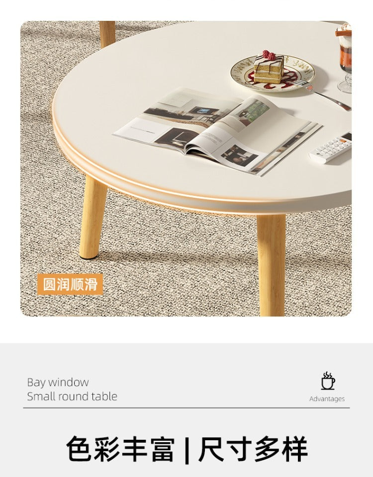 Simple Mini Table Coffee Table Round Table Windowsill Sitting Online Tatami Short Table Living Home Furniture Simple Low Table