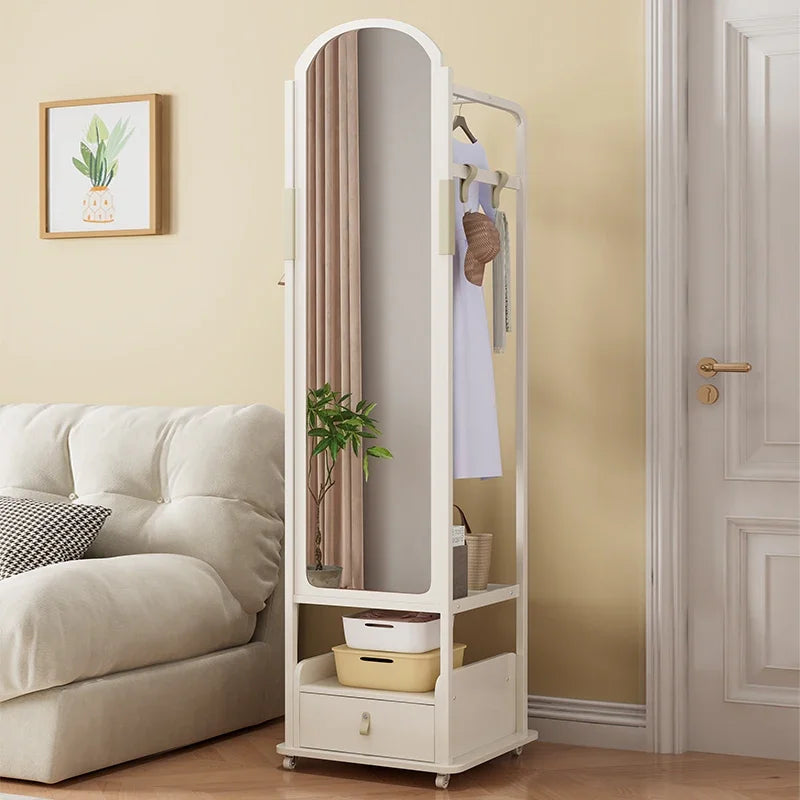 Mirror Cheap Coat Racks Dress Hanging Organizer Wall Standing Hotel Storage Coat Racks Indoor Perchero Entrance Hall Furniture
