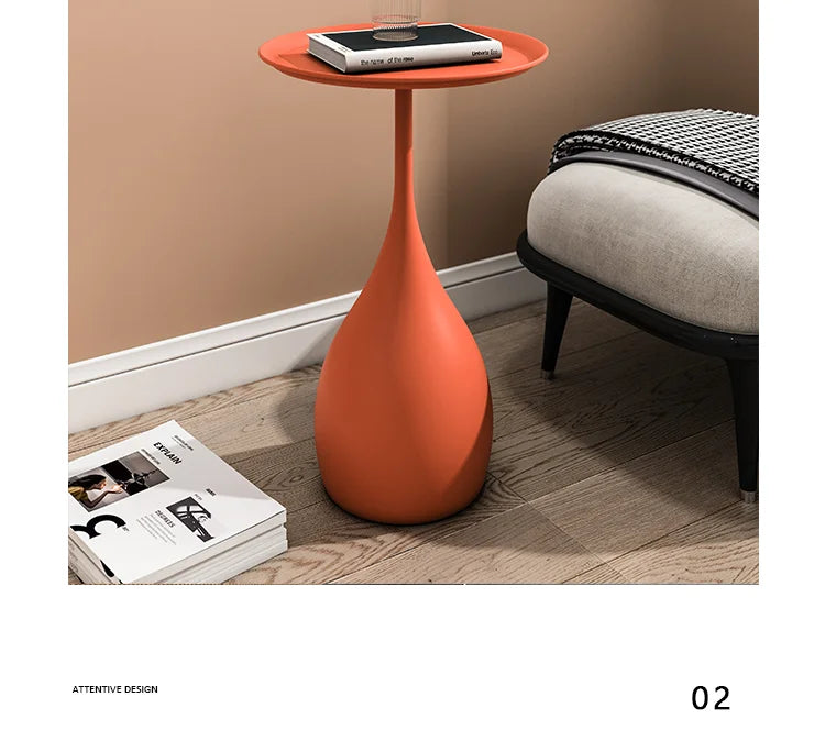 Light Luxury Coffee Table Small Sofa Side Rack Nordic Round Bedside Tables Living Room Mini Desk Minimalist Room Furniture