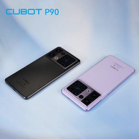 Cubot Smartphone P90,Dual Speakers,Android 15,6.88" 120Hz Display,24GB(12GB+12GB)RAM,256GB ROM,G100 Octa-core,64MP Camera,NFC