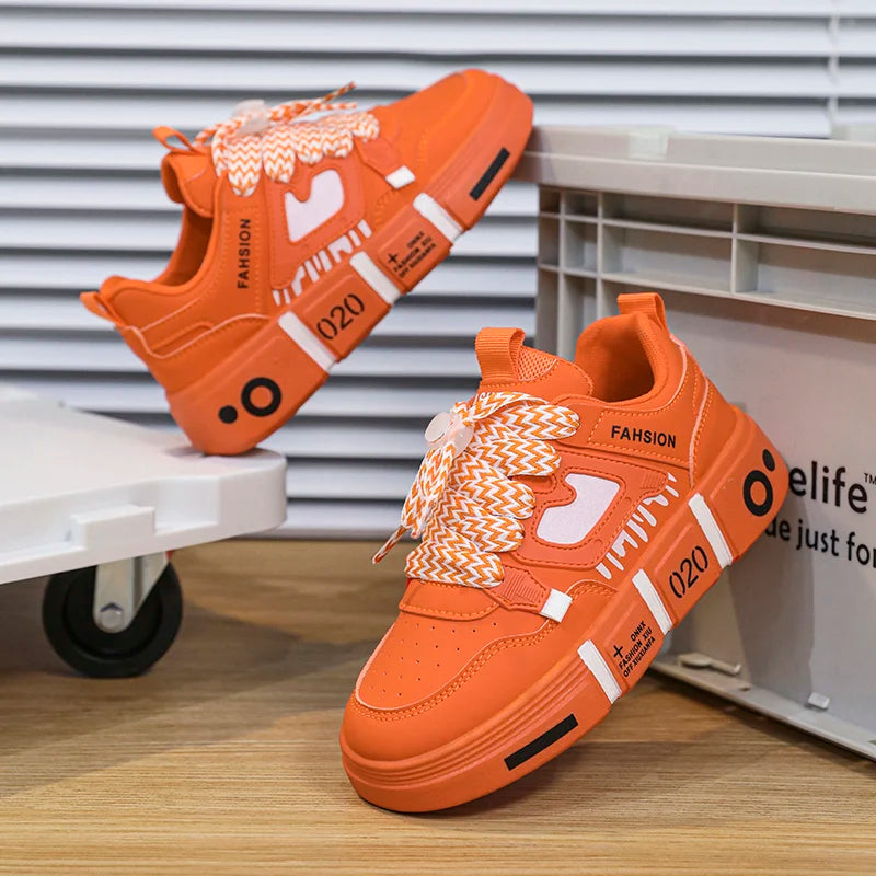 New family shoes Children's shoes Small white shoes Student shoes Children's shoes sports shoes boys casual board shoes