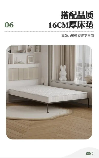 European Murphy Bed With Closet Organizer Drawers Full Size Bed Space-Saving Sleeping Salon Letto Matrimoniale Unique Furniture