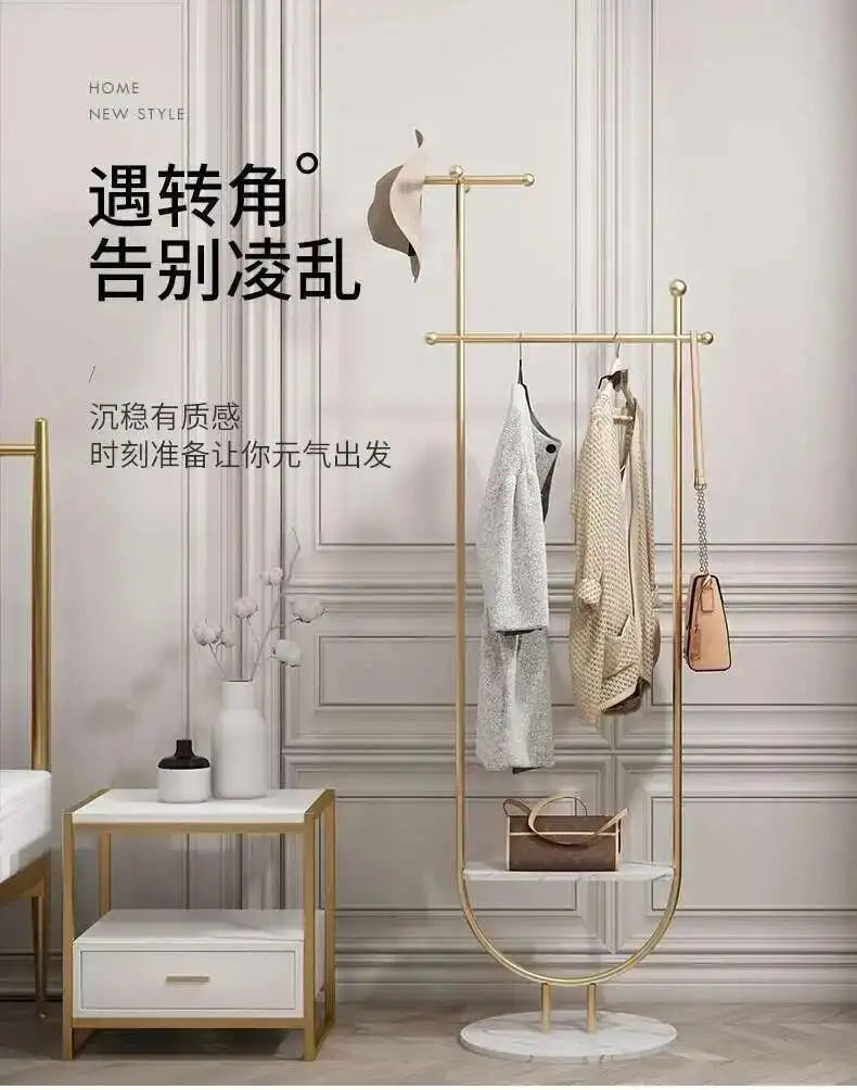 Open angle coated rack bracket Auvents drying hall organizer Hall clothing coated rack Burro Ropa Perchero hotel furniture HDH