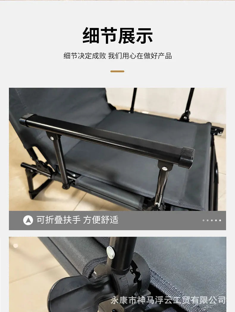 Recliner folding lunch break bed dual-purpose lazy home leisure office nap sofa sofa bed multi-functional adjustment