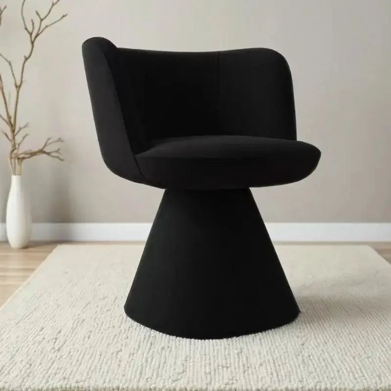 Chaise Lounge Italian Light Luxury Dressing Stool Rotatable Simple Dining Chair Home Bedroom Hotel Nordic Single Sofa Chairs