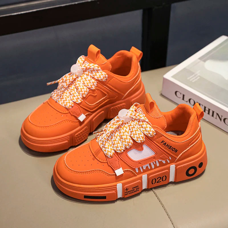 New family shoes Children's shoes Small white shoes Student shoes Children's shoes sports shoes boys casual board shoes