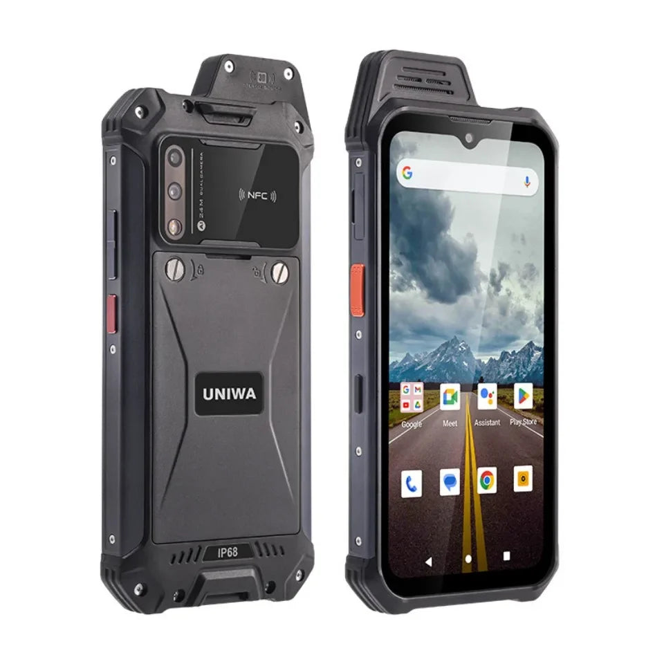 UNIWA W999 ATEX Rugged Waterproof Walkie Talkie 8GB+128GB 6.3 Inch FHD 5000mAh Smartphone Andriod 13 NFC Cell Phones Helio G99