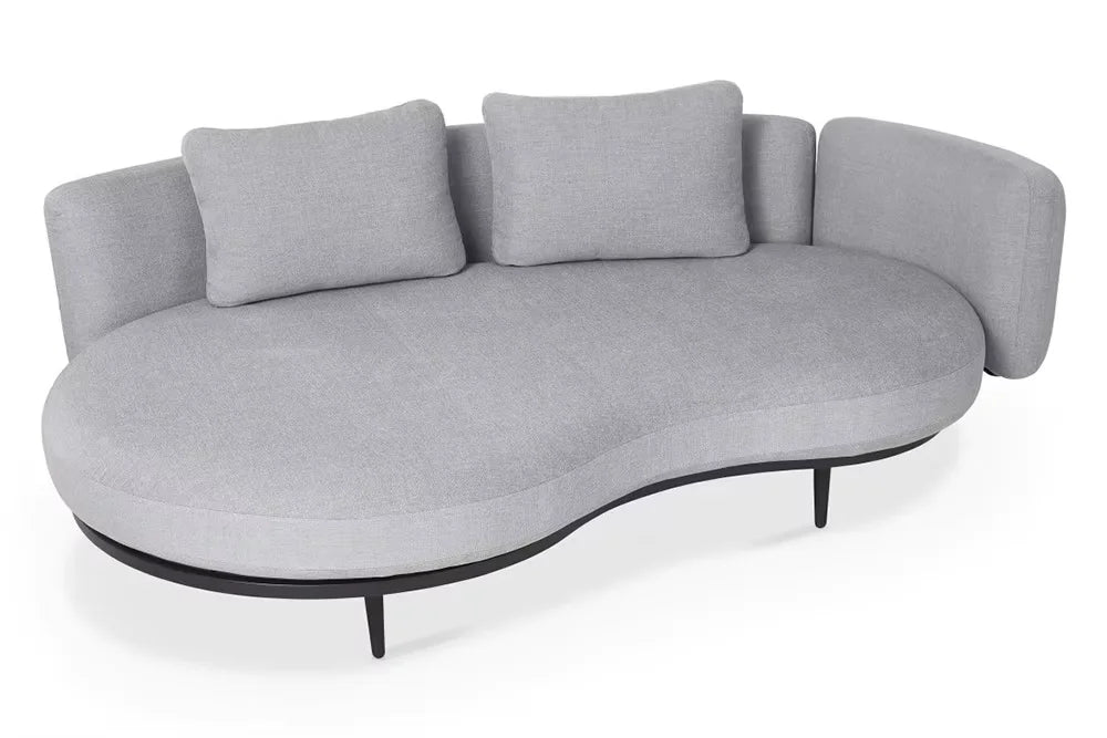 Luxury Modern Waterproof Fabric Design Aluminum Outdoor Sofa Set Garden Couch Hotel Project Patio Furniture