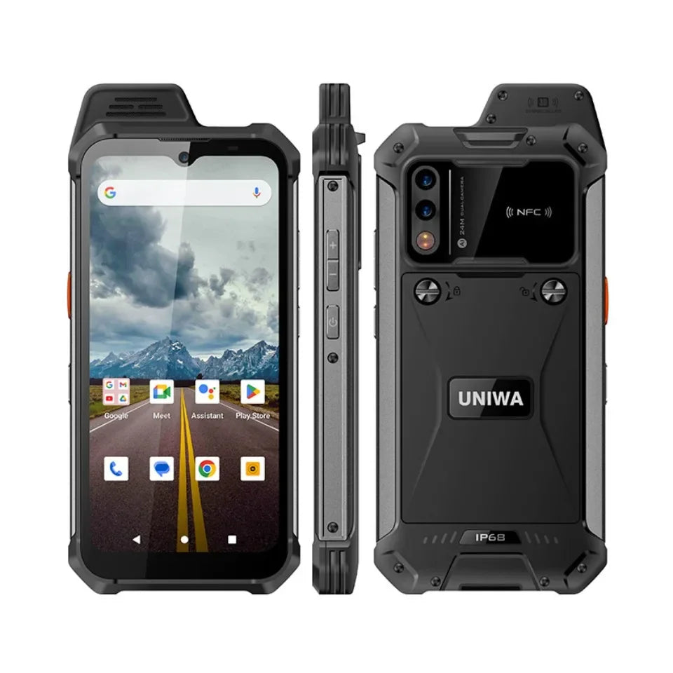 UNIWA W999 ATEX Rugged Waterproof Walkie Talkie 8GB+128GB 6.3 Inch FHD 5000mAh Smartphone Andriod 13 NFC Cell Phones Helio G99