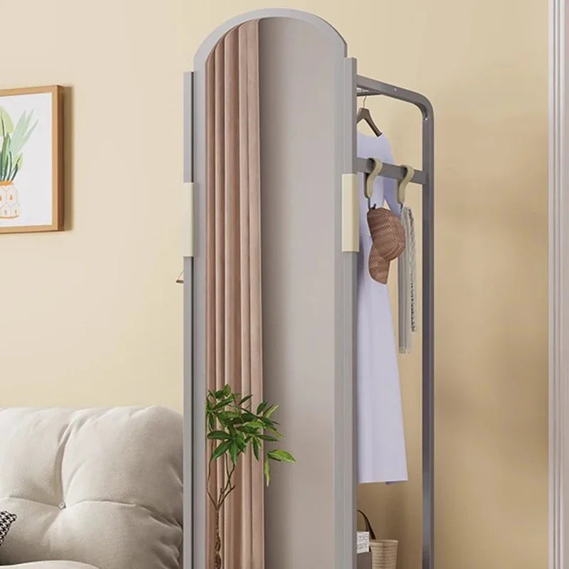 Mirror Cheap Coat Racks Dress Hanging Organizer Wall Standing Hotel Storage Coat Racks Indoor Perchero Entrance Hall Furniture