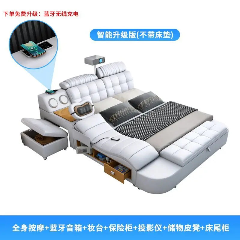 Sleeping Safe Bed Cheap Comfortable Space Saving Sun Tatami Soft Design Floor Ergonomic Bed Modern Beliche Unique Furniture