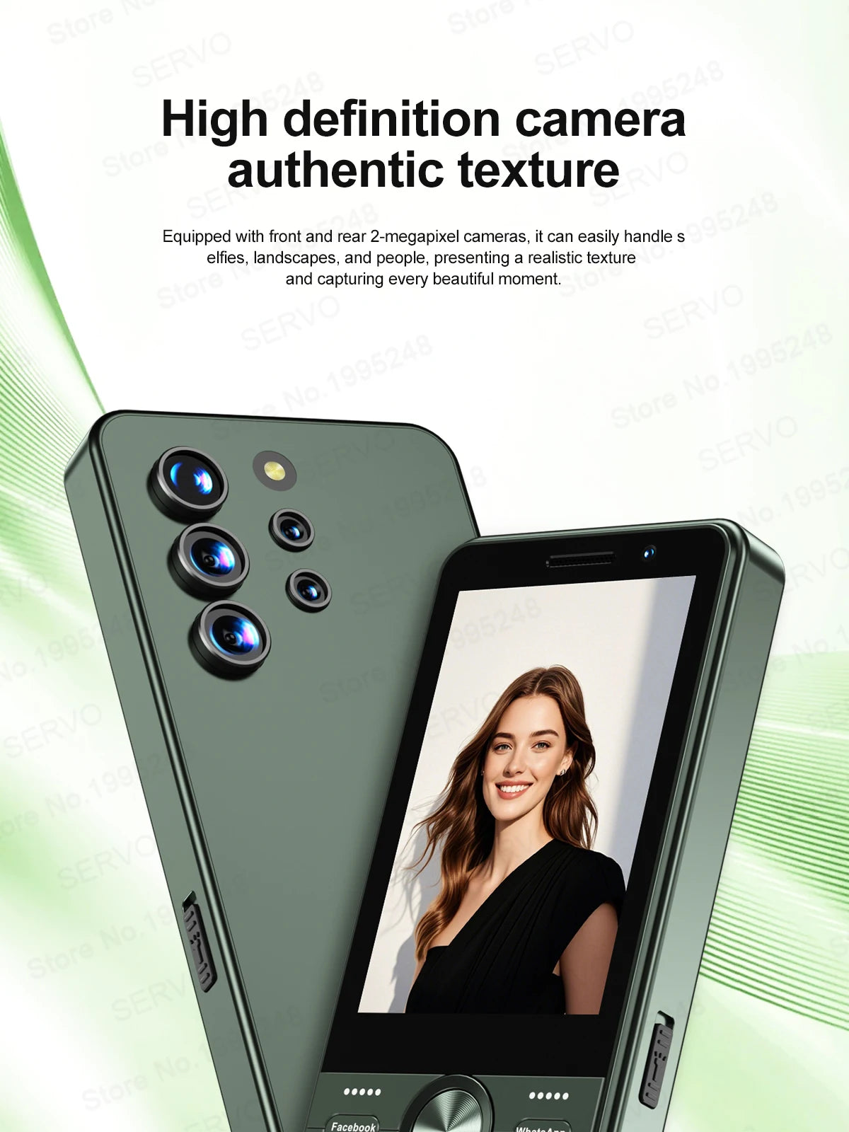 SERVO F25 PRO 4G Smartphone Android 8.1 OS 2+16GB ROM Camera 2500mAh Dual SIM Standby Button Smart Cellphones Google Play Store