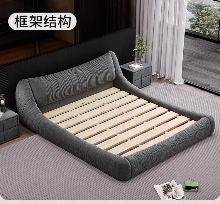 180x200cm single bed sex bed room furniture queen  frames with headboard Bed table luxury king size kids beds Nordic Modern