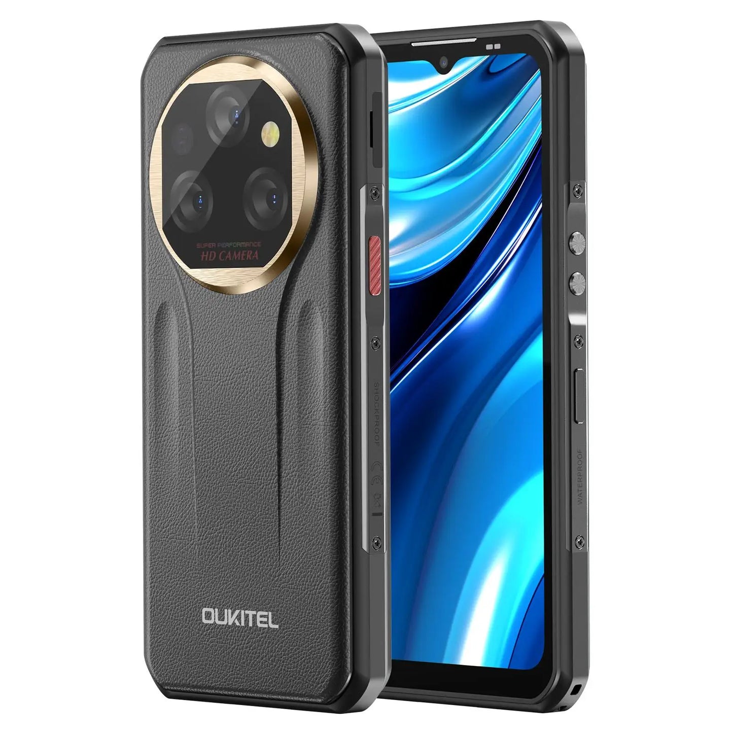Oukitel WP39 Pro 5G Rugged Phone 12GB+512GB 6.6" 2.4K Screen Android 14 MediaTek Dimensity 6300+ 11000mAh Battery NFC Smartphone