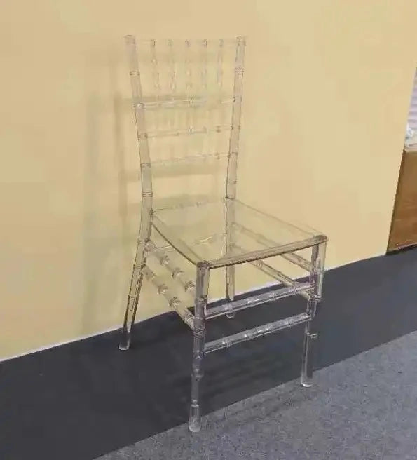 100pcs）Modern Restaurant Wedding Party Chairs plastic Stackable Hotel Gold Chiavari Chairs 1149