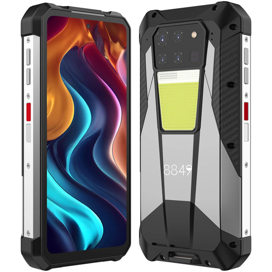 Unihertz 8849 Tank 3 Rugged Smartphone 5G Night Vision 23800mAh 200MP Camera 16GB 512GB 120W Charger 6.79" FHD+ 120Hz Cellphone