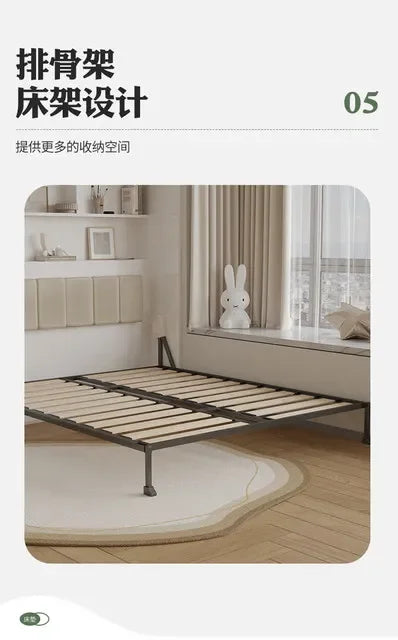 European Murphy Bed With Closet Organizer Drawers Full Size Bed Space-Saving Sleeping Salon Letto Matrimoniale Unique Furniture