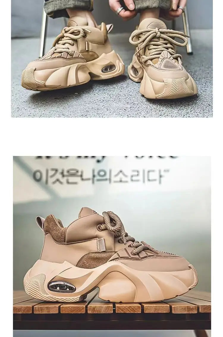 Casual Sneakers Designer Style Men Shoes Comfortable Men's  Platform Sneakers Fashion Casual Shoes Sports Trainers Tenis