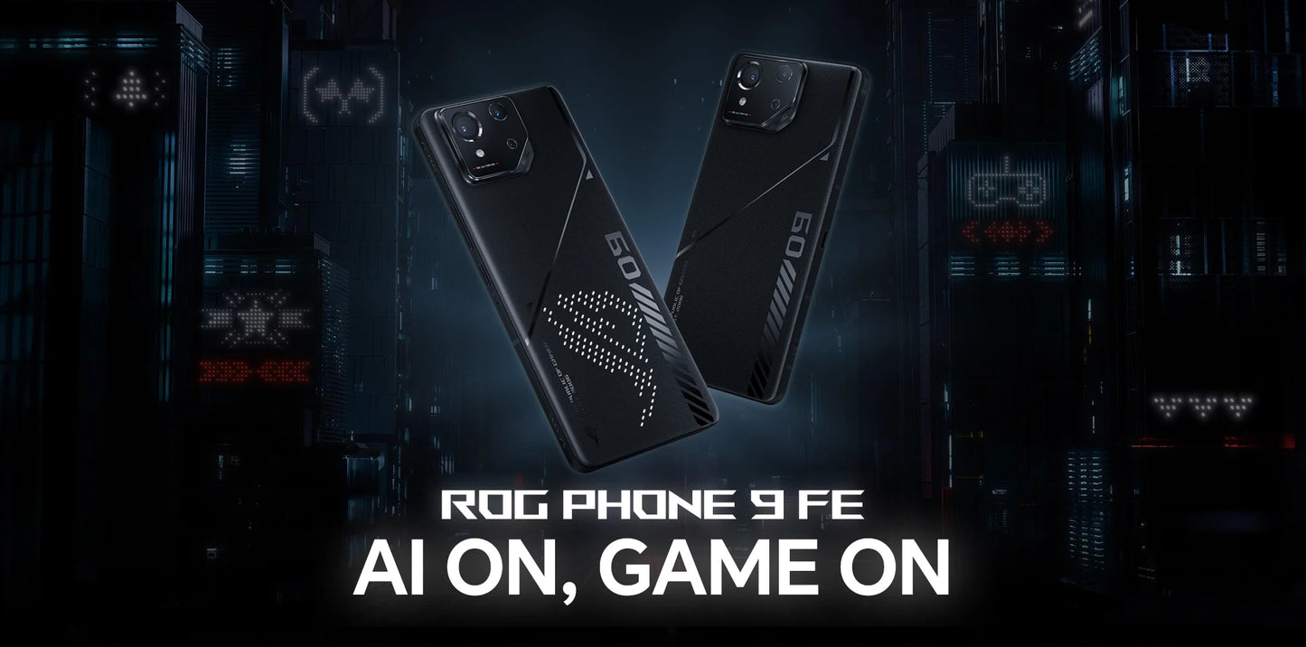 Global ROM ASUS ROG Phone 9 FE 5G Smartphone Snapdragon 8 Gen 3 6.78" 185Hz FHD+ Display 5500mAh 65W Charging Android 15 ROG 9