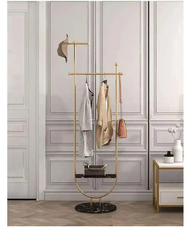 Open angle coated rack bracket Auvents drying hall organizer Hall clothing coated rack Burro Ropa Perchero hotel furniture HDH