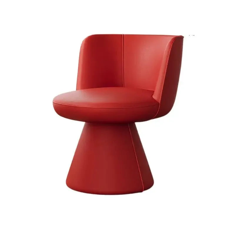 Chaise Lounge Italian Light Luxury Dressing Stool Rotatable Simple Dining Chair Home Bedroom Hotel Nordic Single Sofa Chairs