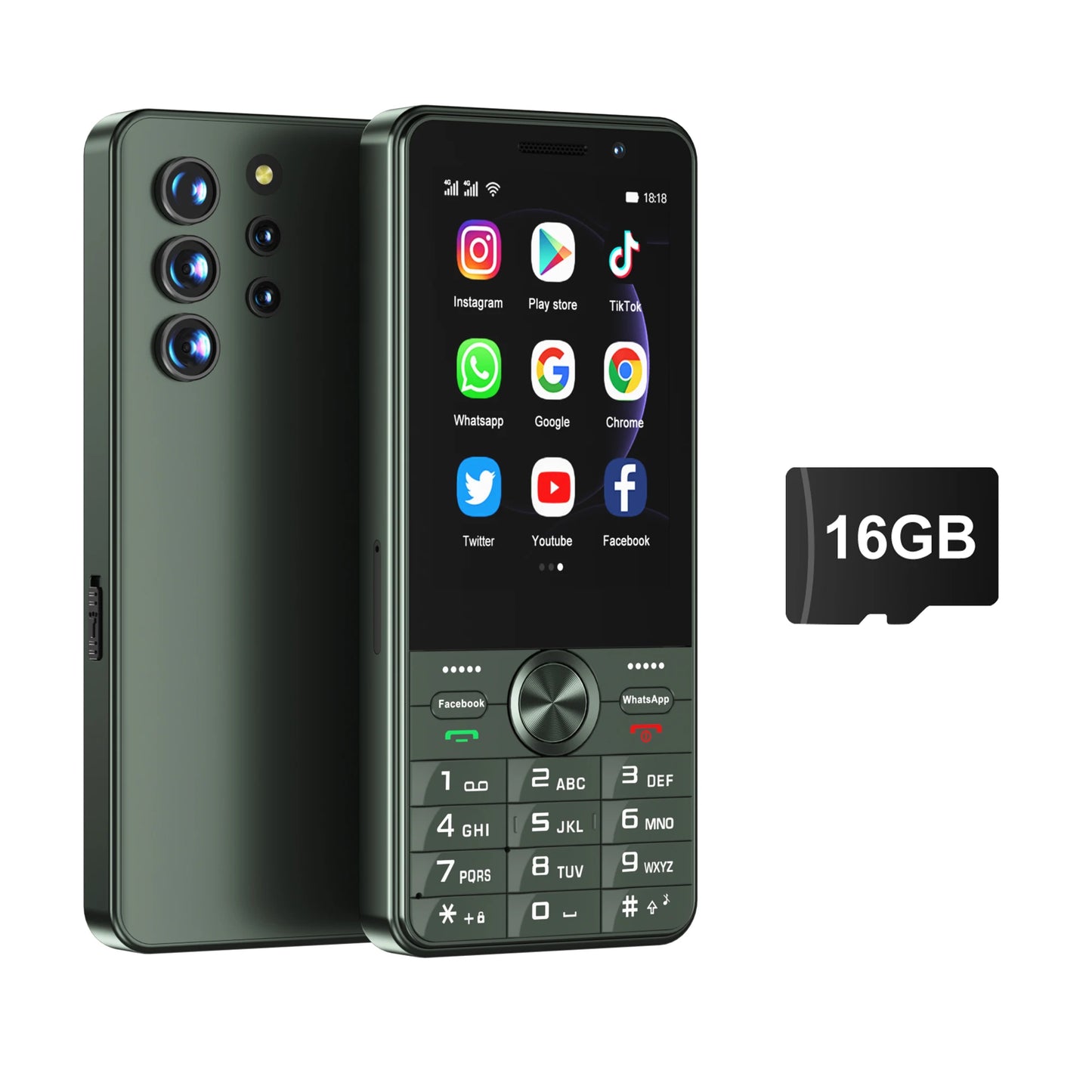 SERVO F25 PRO 4G Smartphone Android 8.1 OS 2+16GB ROM Camera 2500mAh Dual SIM Standby Button Smart Cellphones Google Play Store