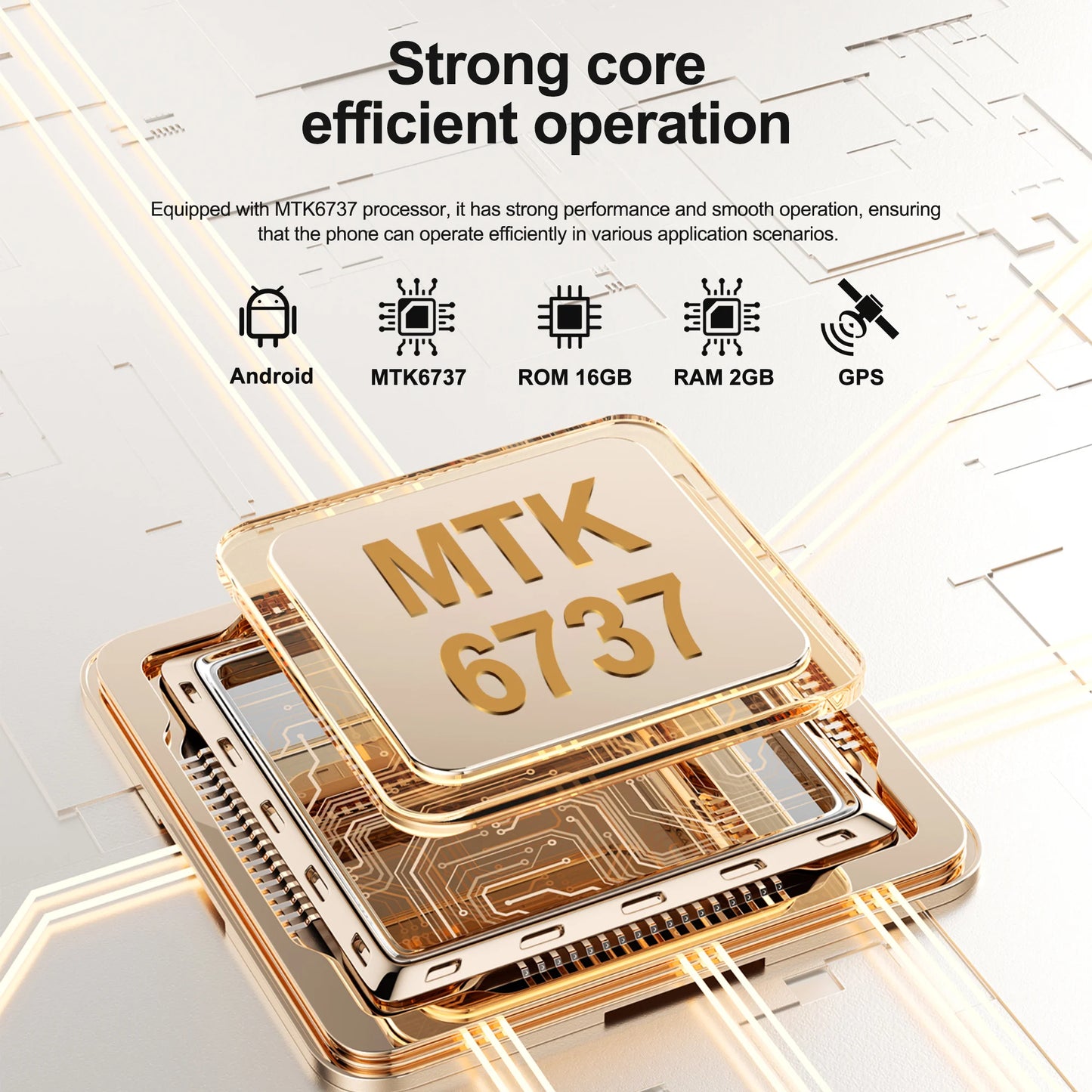 SERVO F25 PRO 4G Smartphone Android 8.1 OS 2+16GB ROM Camera 2500mAh Dual SIM Standby Button Smart Cellphones Google Play Store