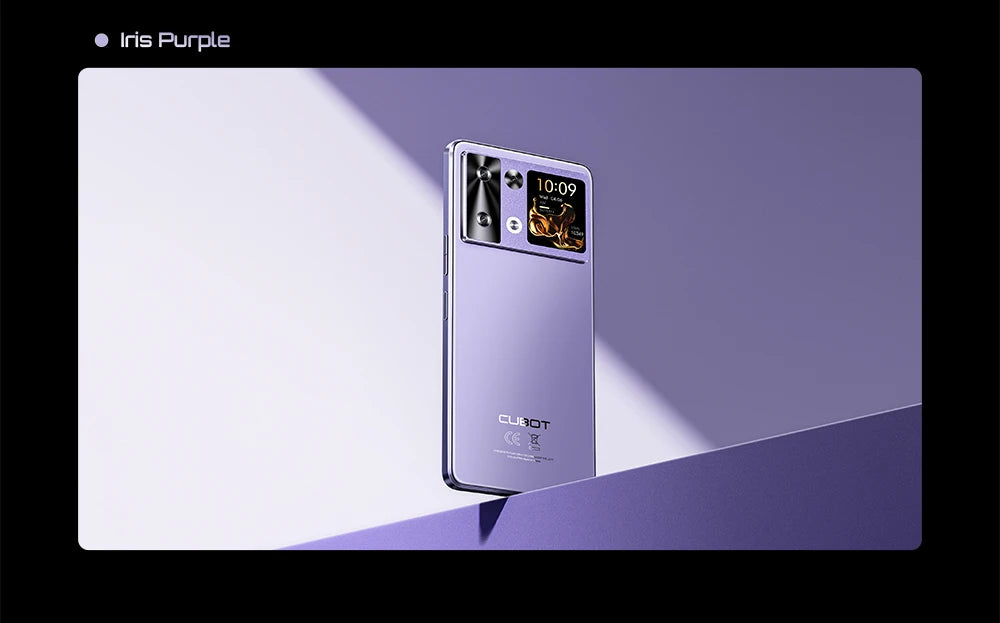 Cubot Smartphone P90,Dual Speakers,Android 15,6.88" 120Hz Display,24GB(12GB+12GB)RAM,256GB ROM,G100 Octa-core,64MP Camera,NFC