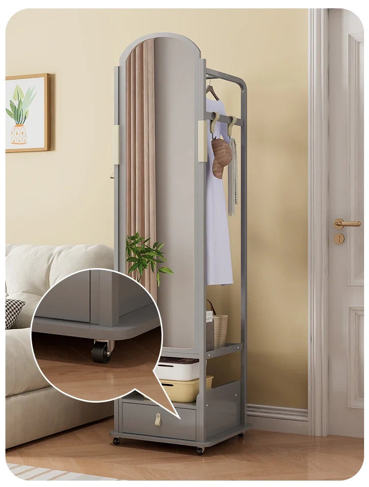 Mirror Cheap Coat Racks Dress Hanging Organizer Wall Standing Hotel Storage Coat Racks Indoor Perchero Entrance Hall Furniture