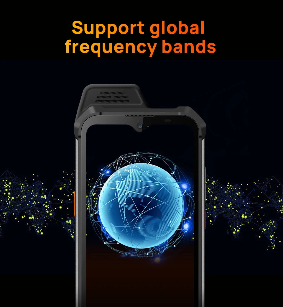 UNIWA W888 ATEX Explosion Battery European Union Certification IP68 4G Rugged Smartphone 4GB+64GB HD/FHD Screen Mobile Phone