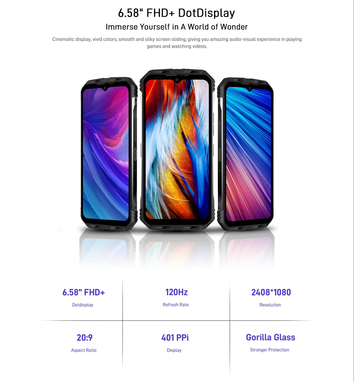 DOOGEE S100 12GB 256GB Flagship Smartphone 10800mAh 66W Fast Charge 108MP Rugged Mobile Phone 6nm Octa Core Android 12 Cellphone