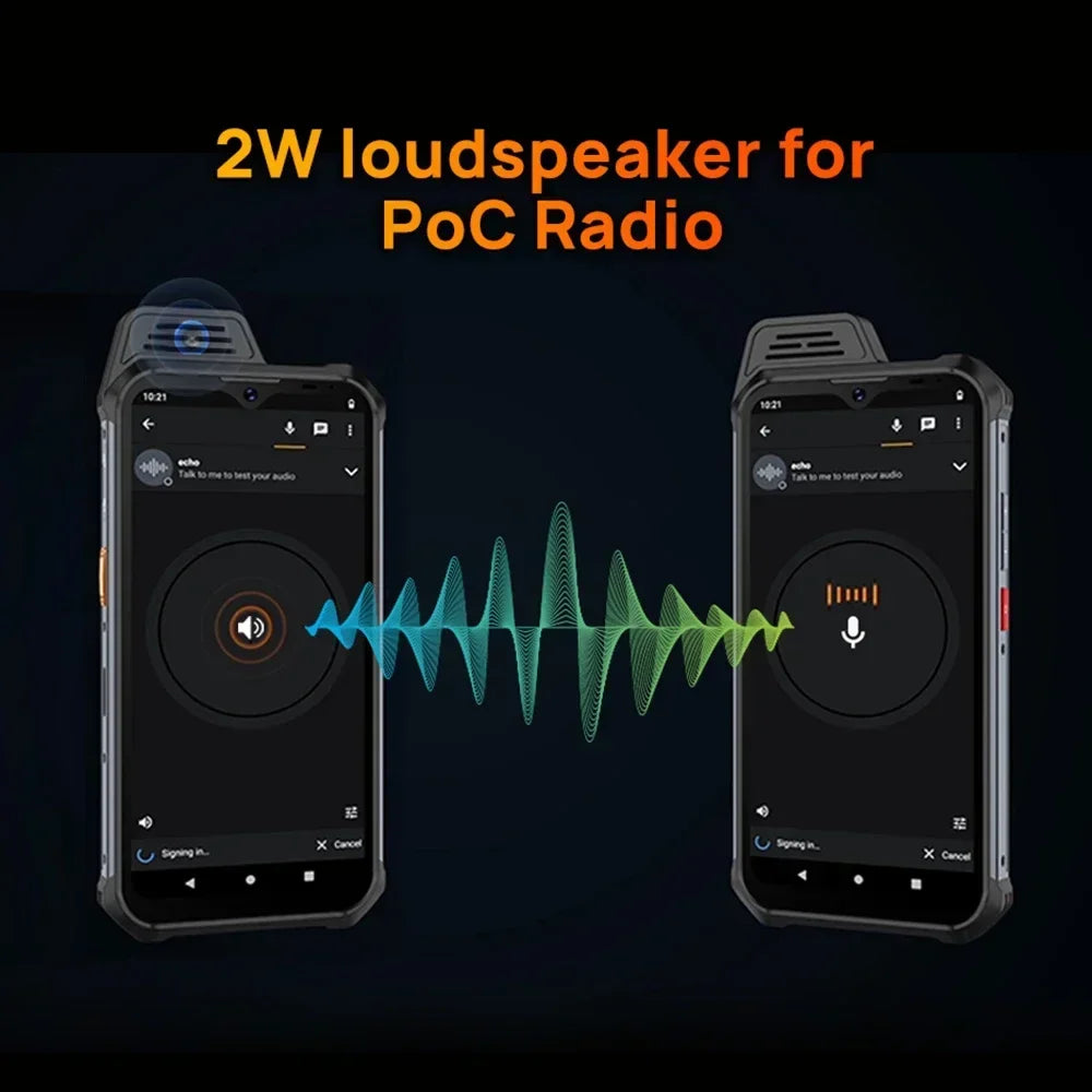 UNIWA W999 ATEX Rugged Waterproof Walkie Talkie 8GB+128GB 6.3 Inch FHD 5000mAh Smartphone Andriod 13 NFC Cell Phones Helio G99