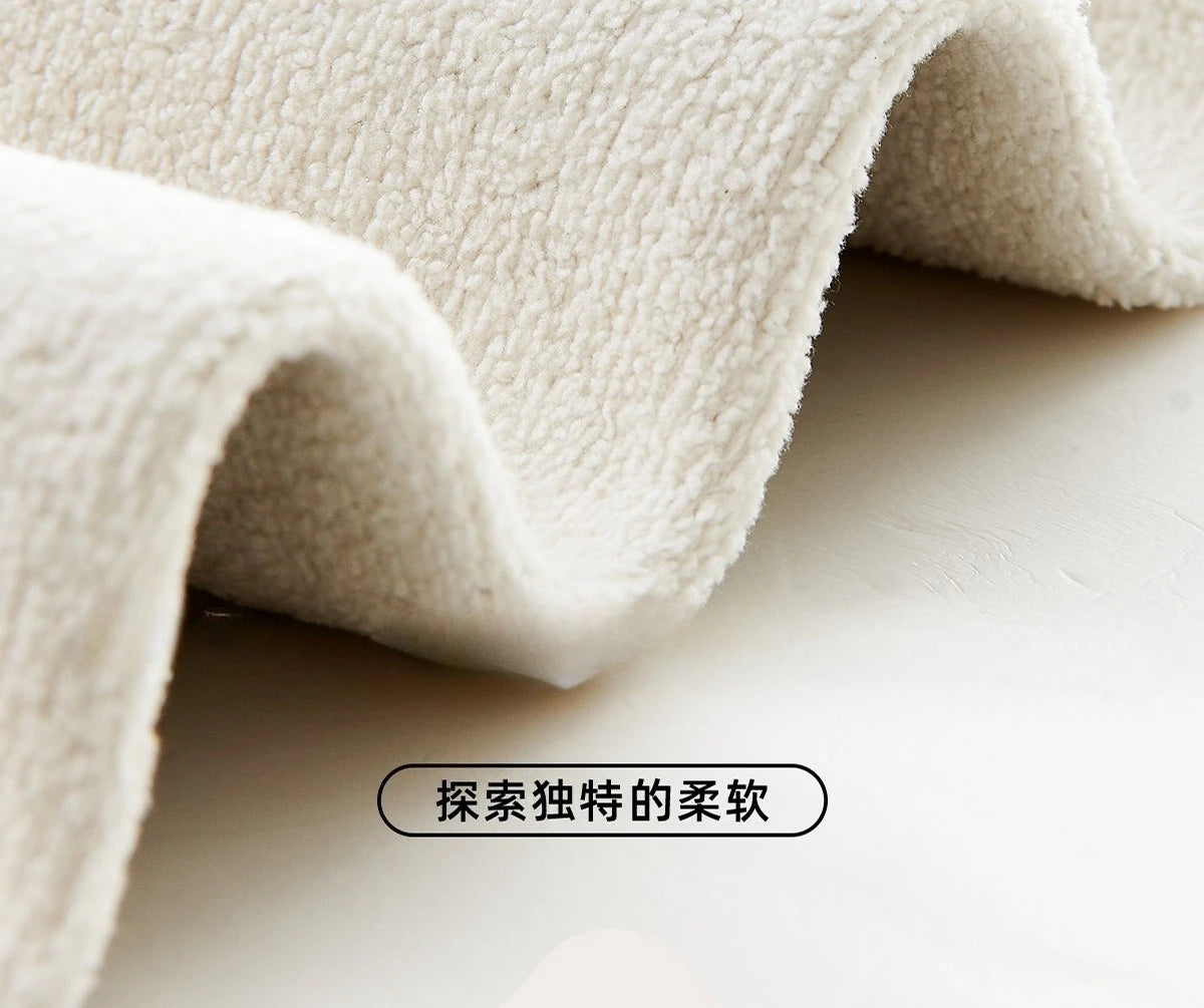 Cream Wind Tatami Floor To Ceiling Bed Master Bedroom Bed Light Luxury Fabric Logue Bed Minimalist Modern Luxury Bed 245cm Beds