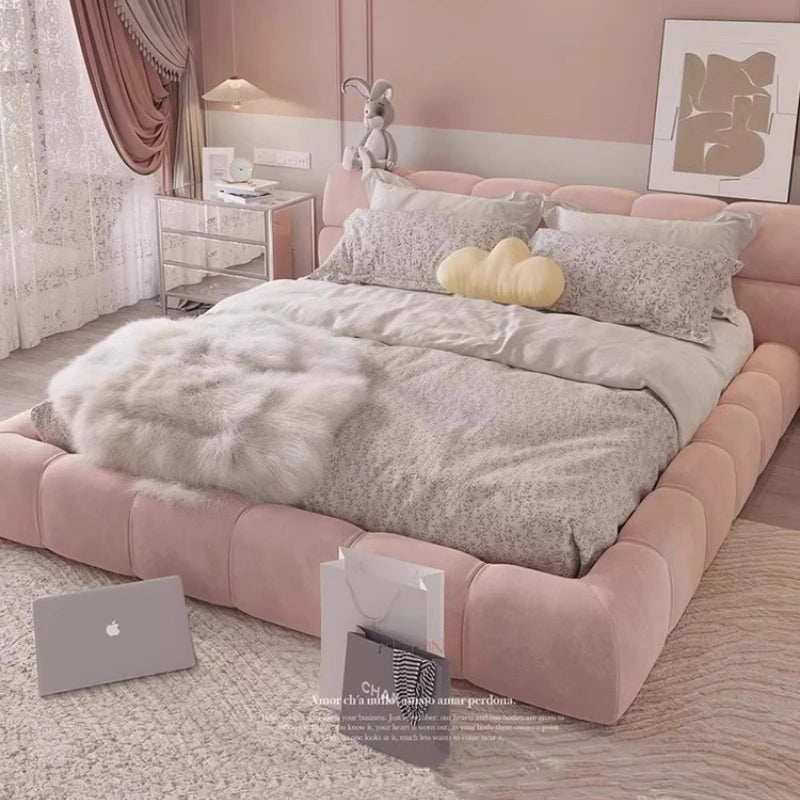 180x200cmbedroom furniture set bedframes queen size king size bed frames fullbed bases Headboard tatami princess bed home
