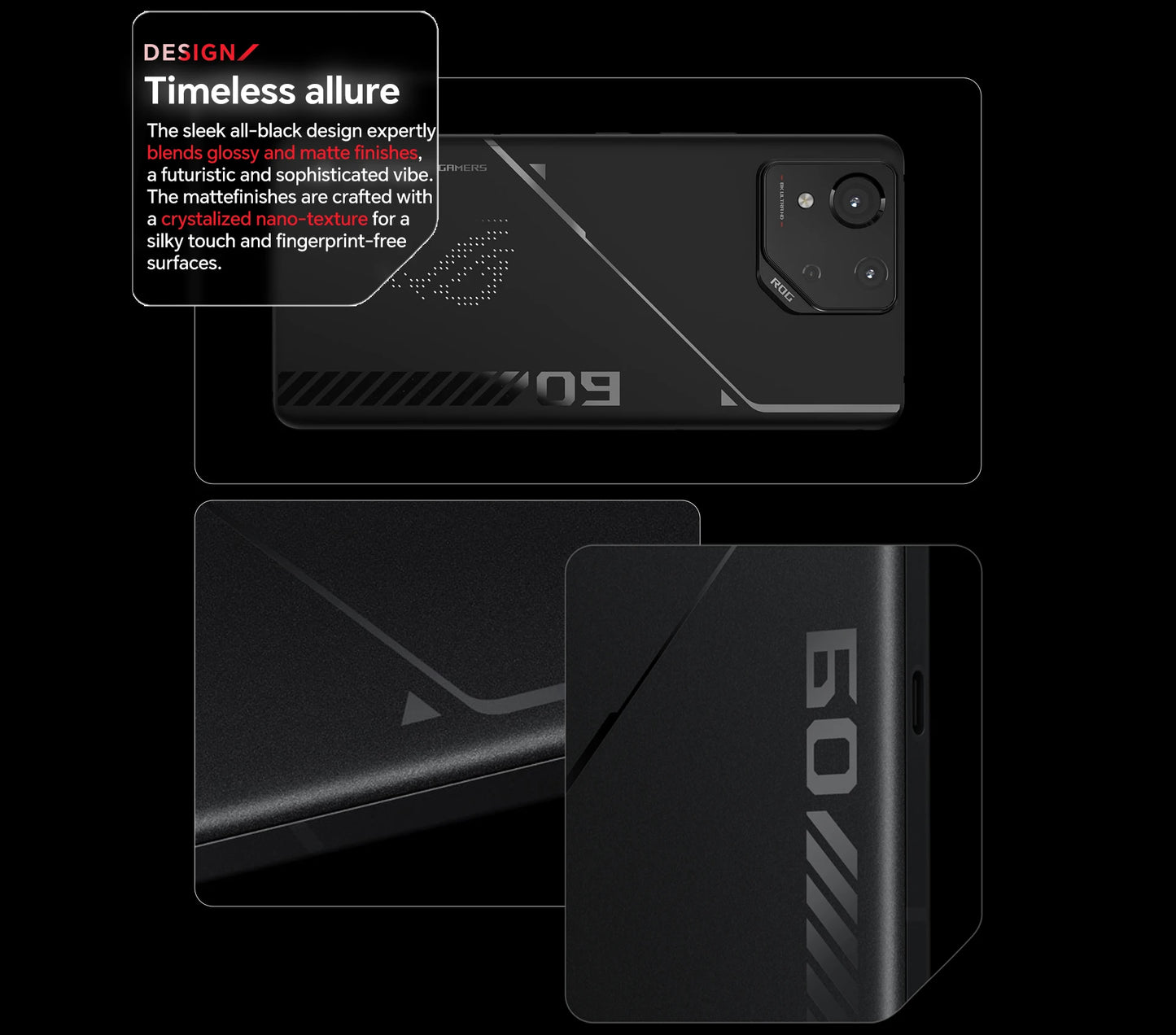 Global ROM ASUS ROG Phone 9 FE 5G Smartphone Snapdragon 8 Gen 3 6.78" 185Hz FHD+ Display 5500mAh 65W Charging Android 15 ROG 9