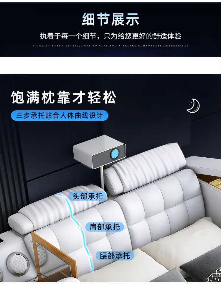 Sleeping Safe Bed Cheap Comfortable Space Saving Sun Tatami Soft Design Floor Ergonomic Bed Modern Beliche Unique Furniture