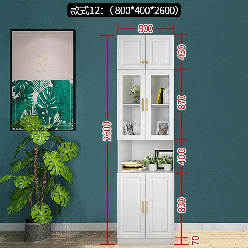 Modern Minimalist Multifunctional Invisible Bed with Sofa Folding Bed Cabinet Integrated Wall Invisible Bed