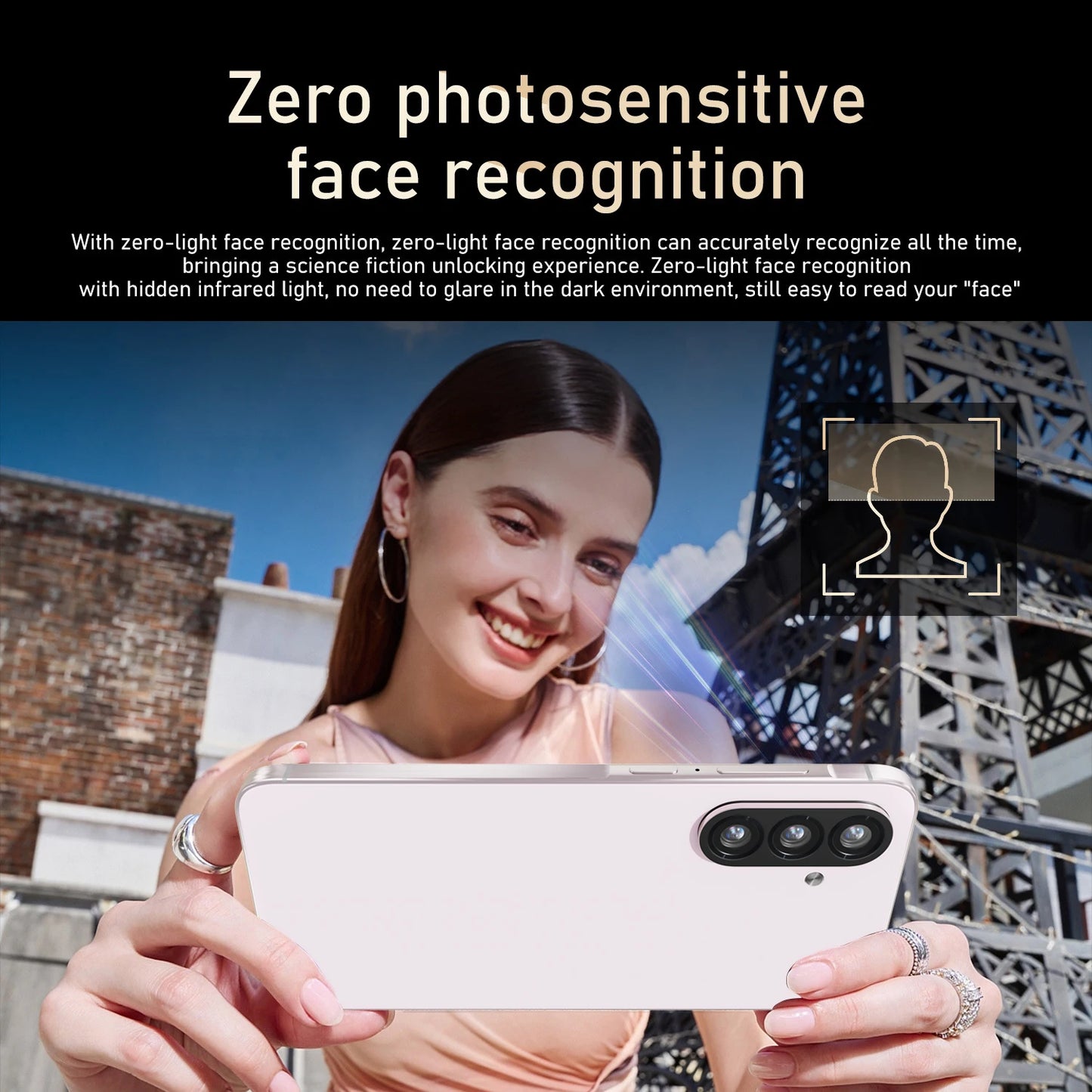 FUFFI-A56,Smartphone6.63 inch,8+128GB ROM,4G Network,Android 12.0 , 16+32MP Camera,Mobile phones,Dual SIM,6800mAh,Cellphones