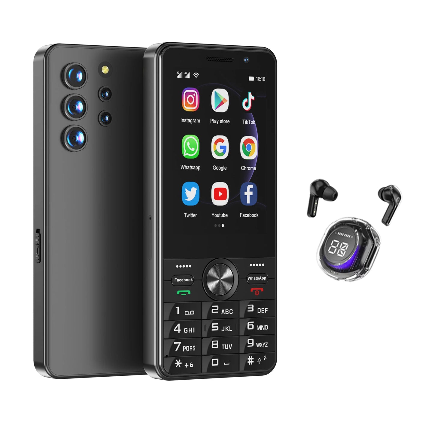 SERVO F25 PRO 4G Smartphone Android 8.1 OS 2+16GB ROM Camera 2500mAh Dual SIM Standby Button Smart Cellphones Google Play Store